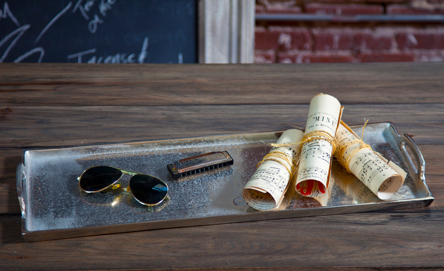 Metal Decorative Rectangular Tray